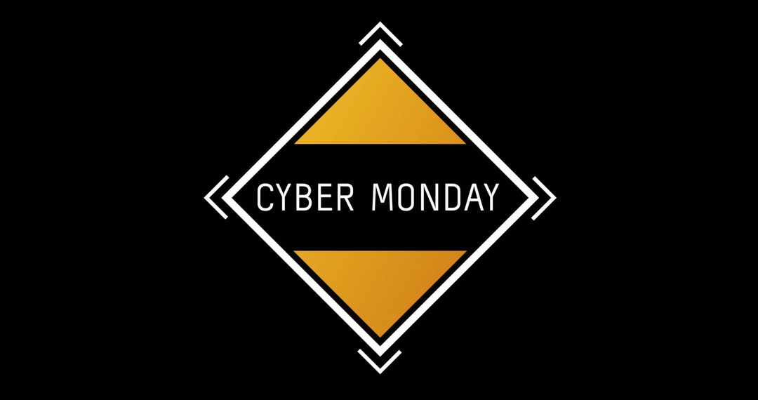 Dynamic Cyber Monday Sale Graphic Design