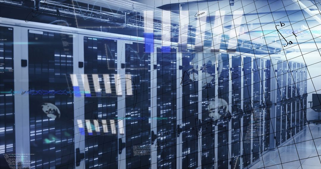 Digital Network Servers and Cybersecurity Technology in Industrial Data Center