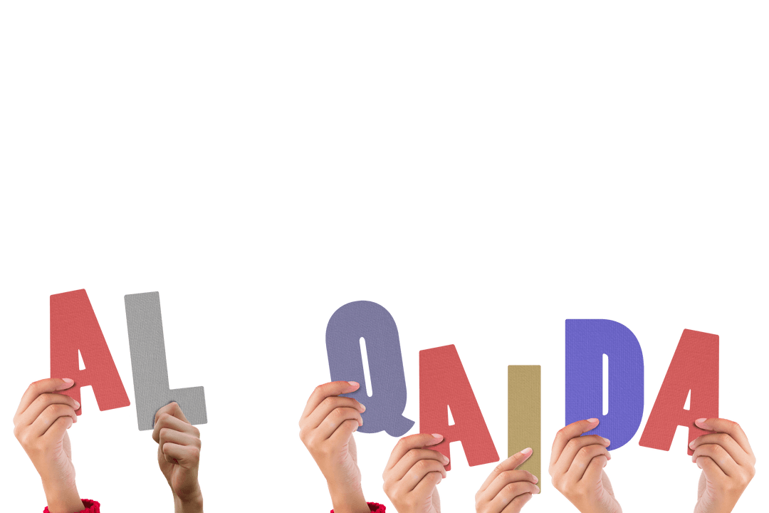 Hands Holding Transparent Colorful Al Saada Message