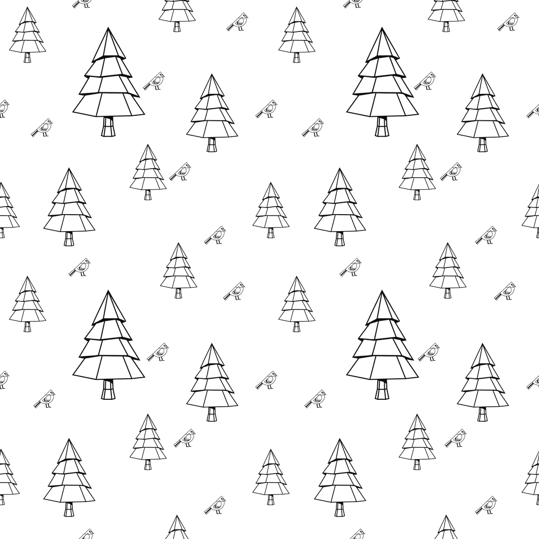 Abstract Tree Bird Pattern with Transparent Background - Download Free Stock Images Pikwizard.com