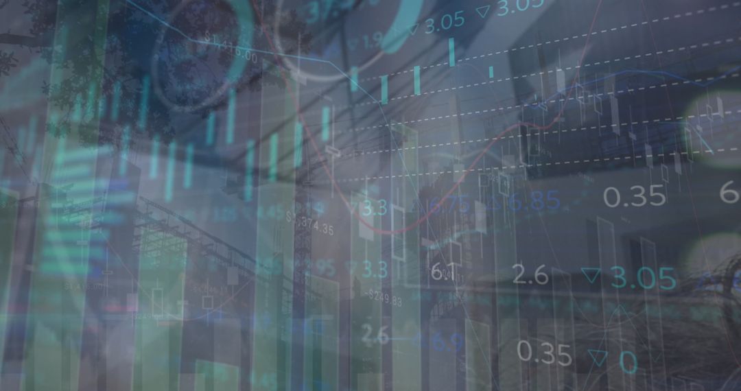 Digital Health Finance Analytics with Stethoscope and Candlestick Chart