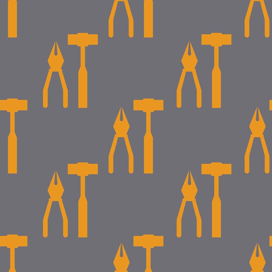 transparent tool pattern seamless orange objects design - Download Free Stock Images Pikwizard.com