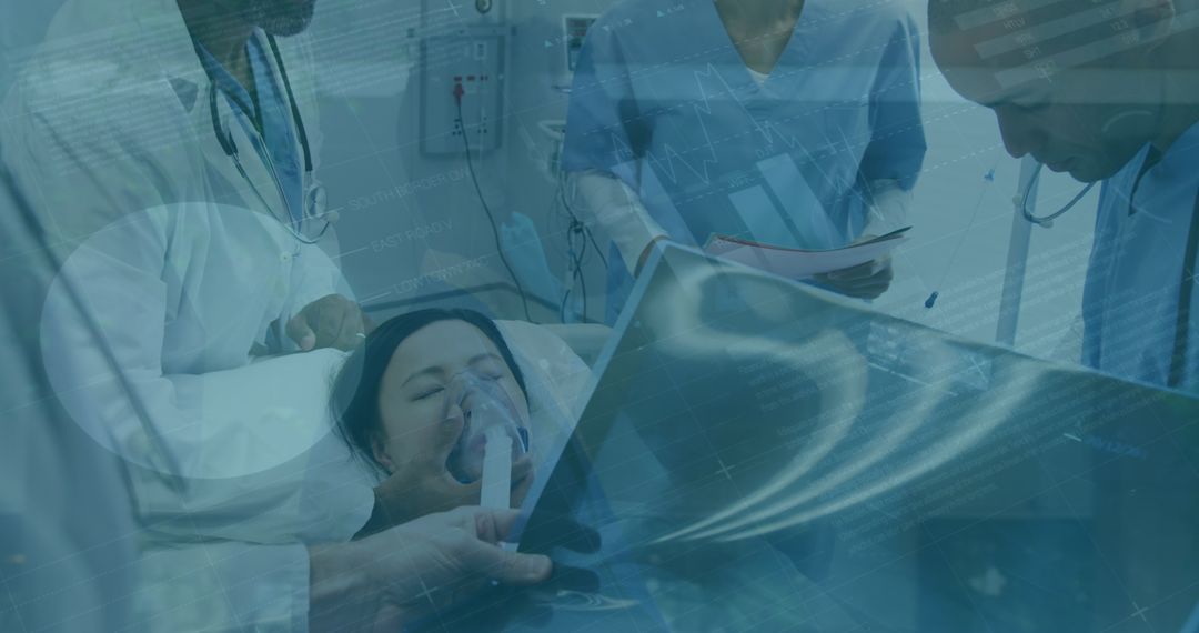 Doctors Administer Healthcare with Data Processing Overlay