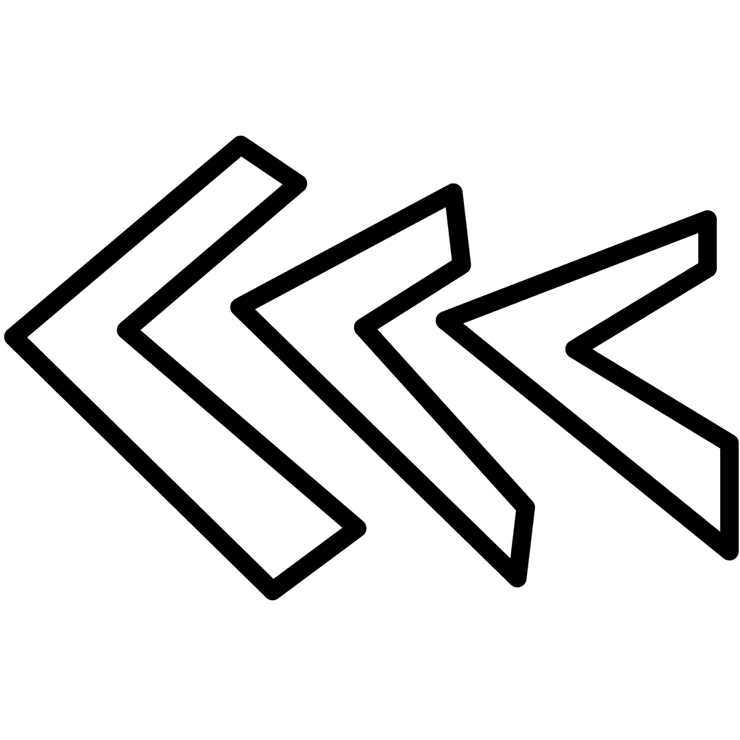 Transparent Vector Arrows Design Isolated for Direction Concepts