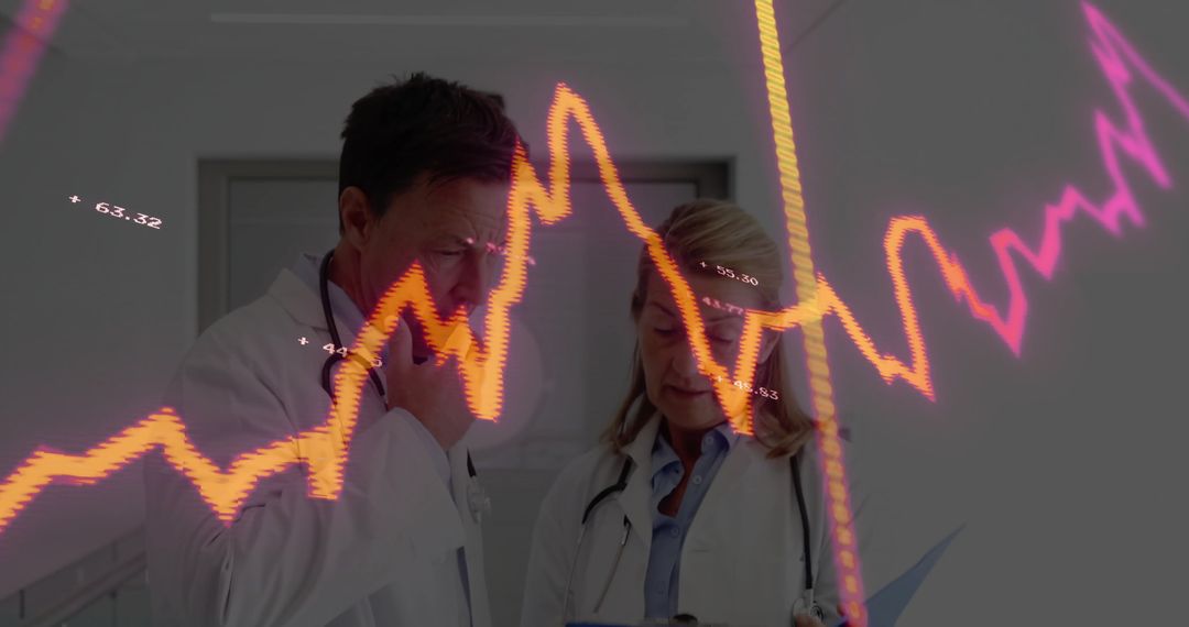Medical Professionals Analyzing Data with Healthcare Graphs