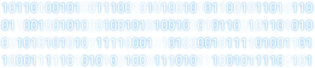 Binary Code on Transparent Blue Background for Computing and Communication - Download Free Stock Images Pikwizard.com