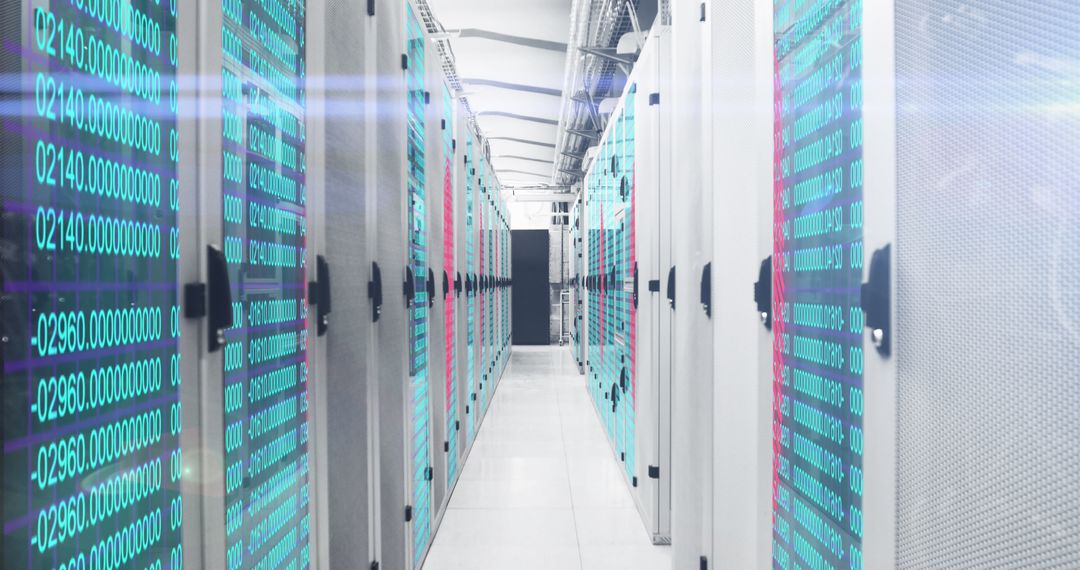 Modern Data Center with Advanced Digital Processing