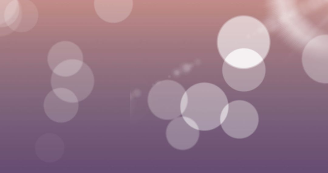 Delicate Bokeh Lights on Soft Pink Gradient