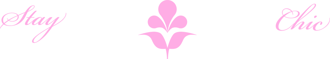 Transparent Floral Emblem with Chic Script Typography