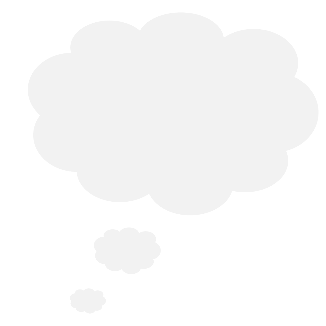 Transparent Speech Bubble on Clear Background for Creative Design