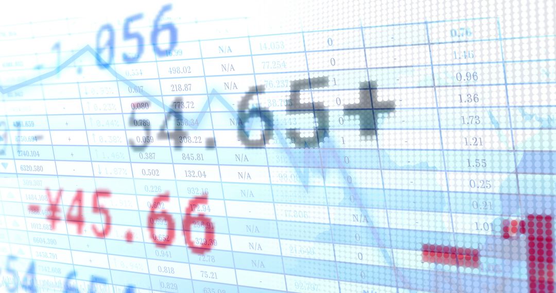 Stock Market Data and Graph Interface Concept