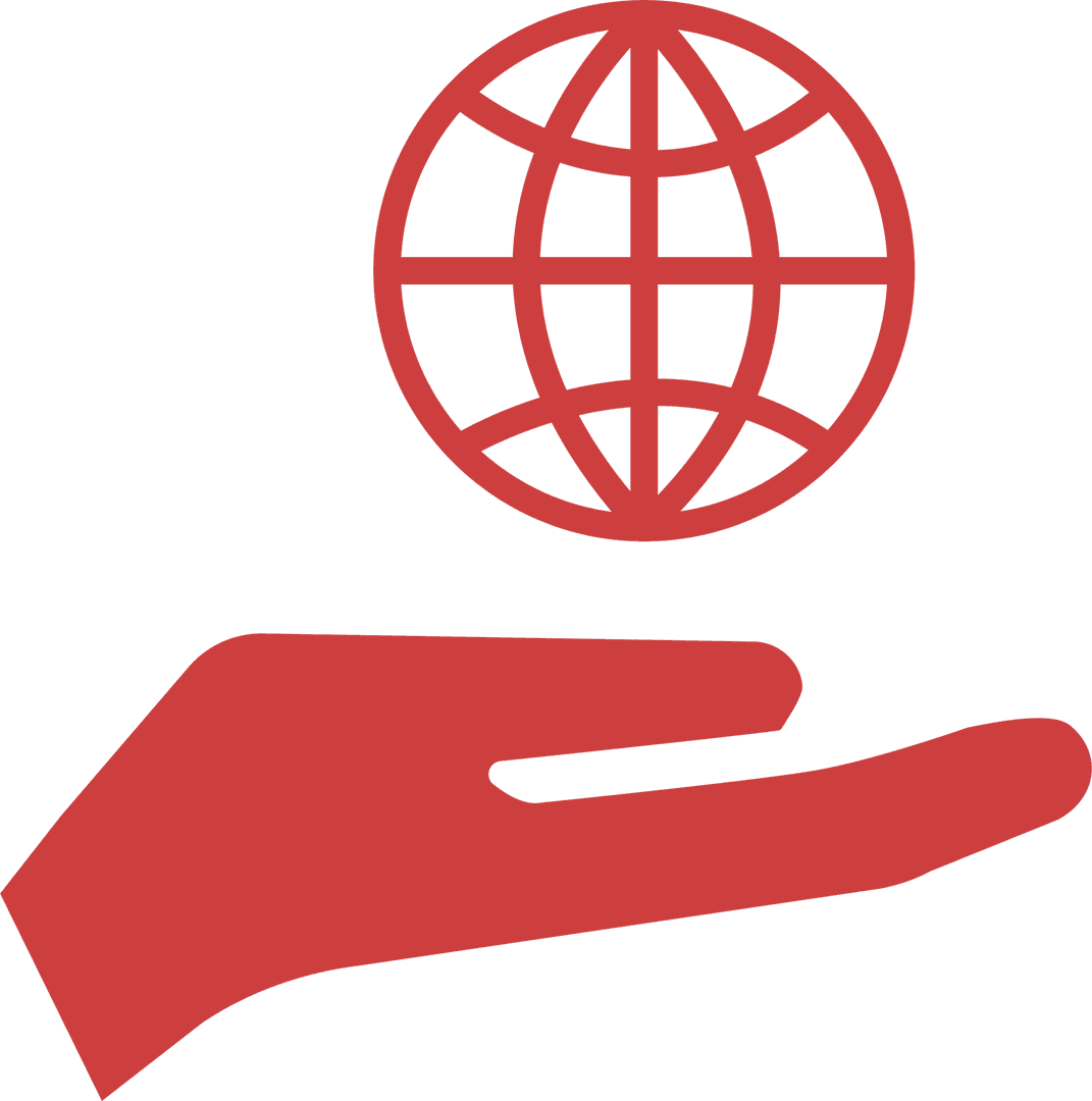Hand Holding Globe Transparent Vector for Environmental Themes