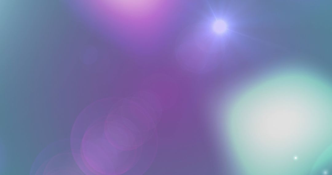 Vibrant Moving Glowing Lights on Dark Background