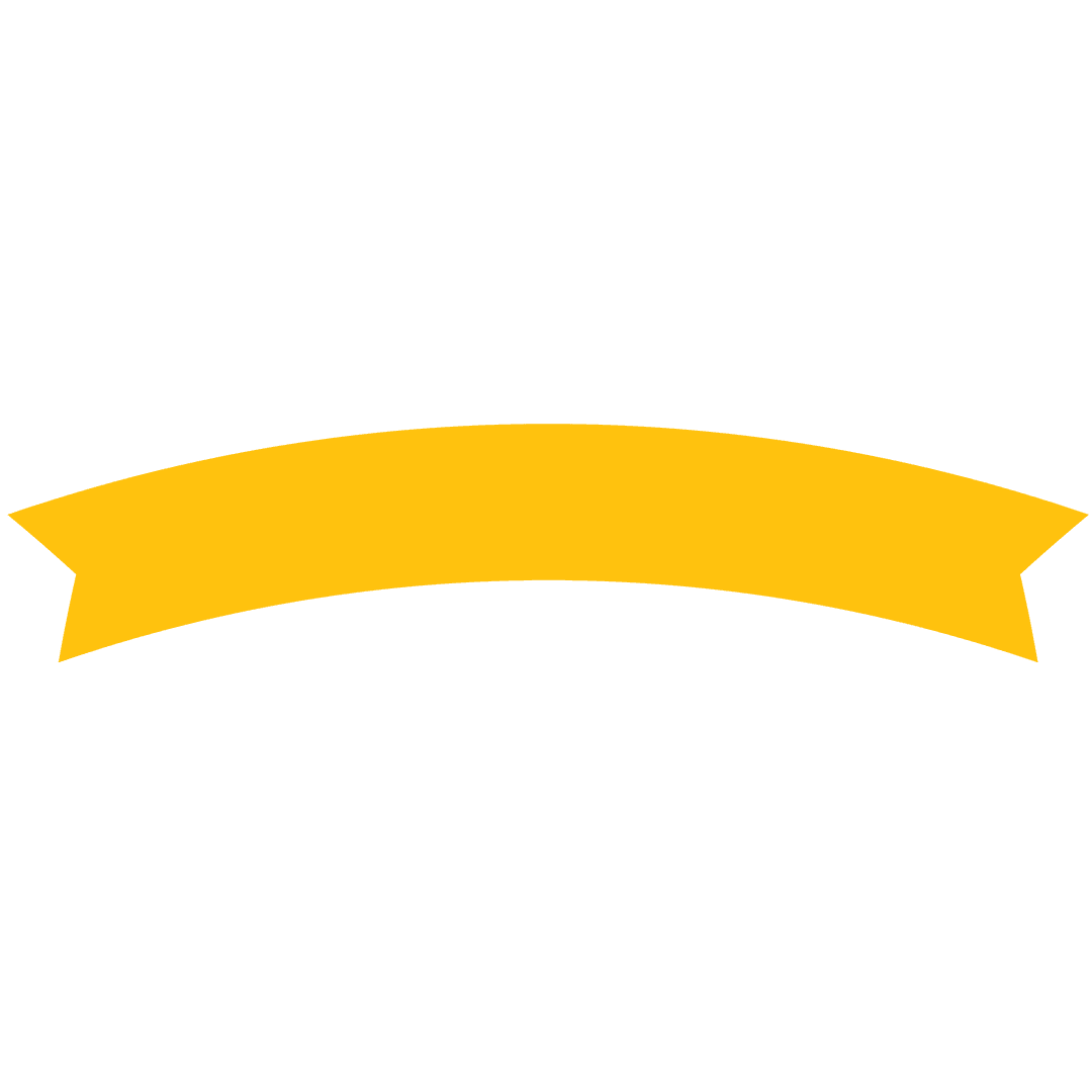 Yellow Badge with Copy Space on Transparent Background for Various Uses