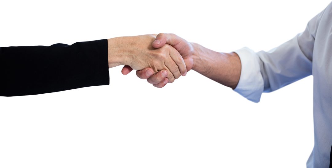 Business Partners Shaking Hands Against Transparent Background - Download Free Stock Images Pikwizard.com