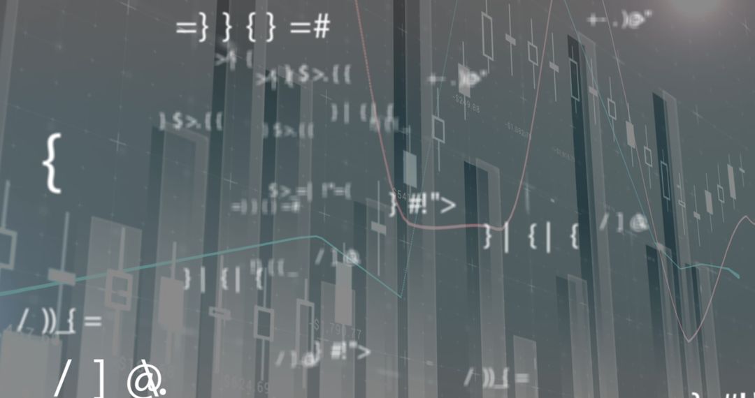 Dynamic interface displaying financial data with algorithms