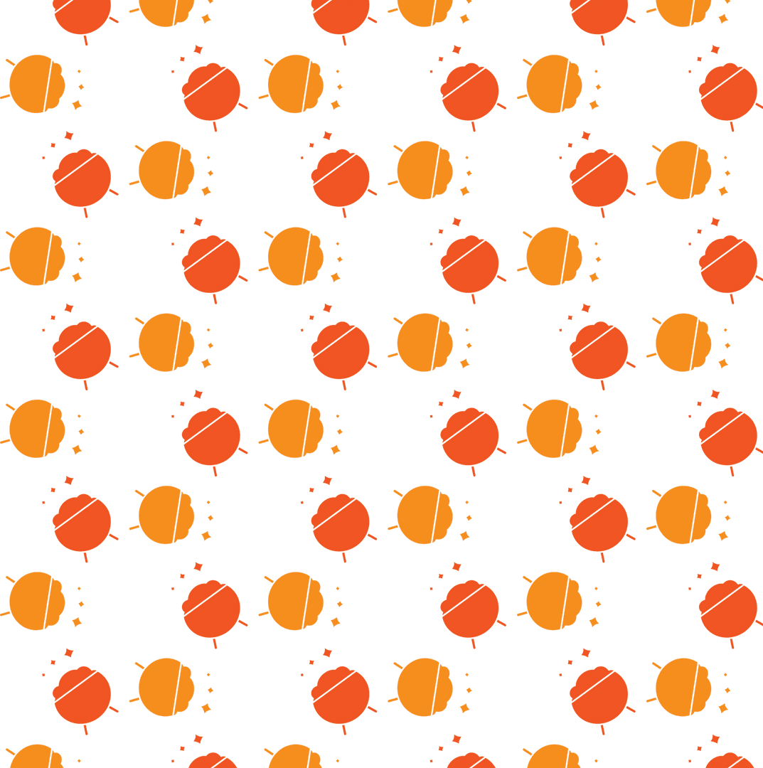 Seamless BBQ Pattern on Transparent Background Vector Illustration