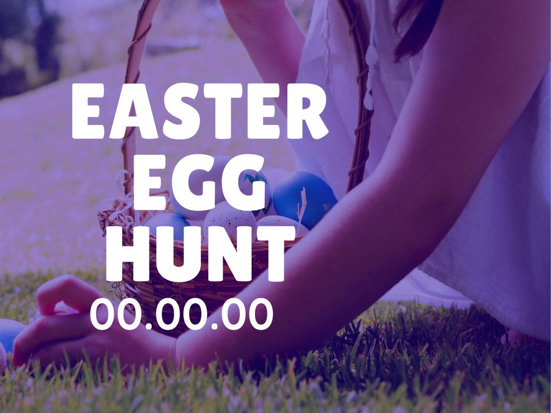 Joyful Easter Egg Hunt with Springtime Colors