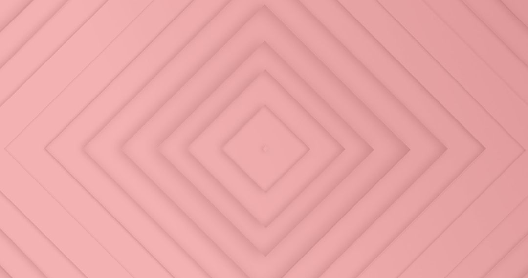 Geometric Pink Diamond Pattern in Hypnotic Motion
