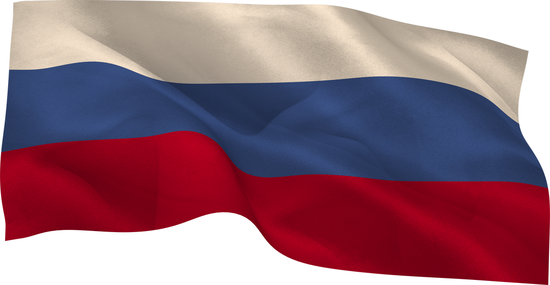 Russian Flag on Transparent Background with Realistic Detail - Download Free Stock Images Pikwizard.com