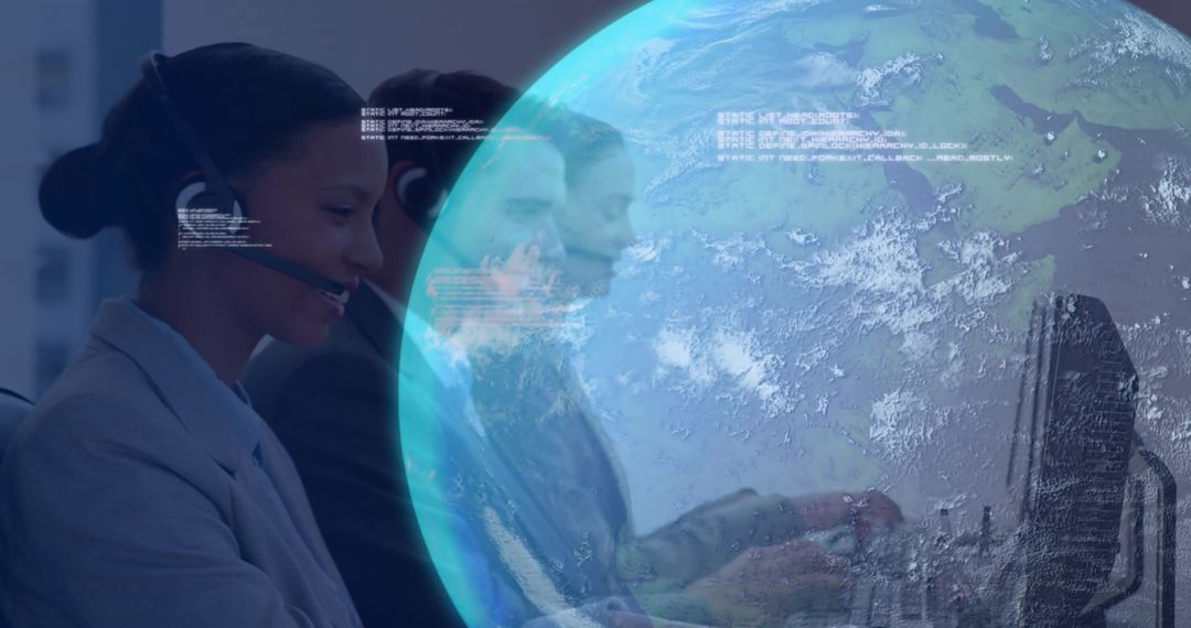 Global Communication: Telemarketers Connecting Virtually