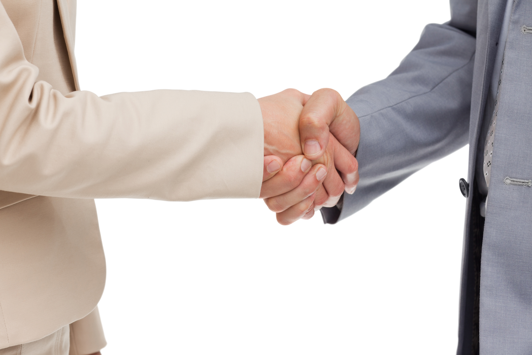 Transparent Business Handshake Close-Up in Professional Setting - Download Free Stock Images Pikwizard.com