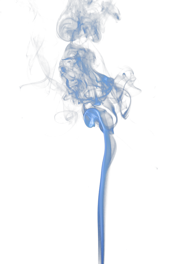 Transparent Blue Smoke Plume on Isolated Background for Graphic Design - Download Free Stock Images Pikwizard.com