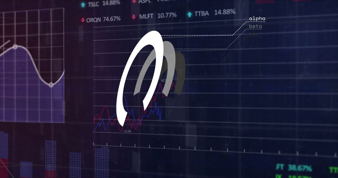 Financial Data Analysis Visualization with Graphs and Metrics