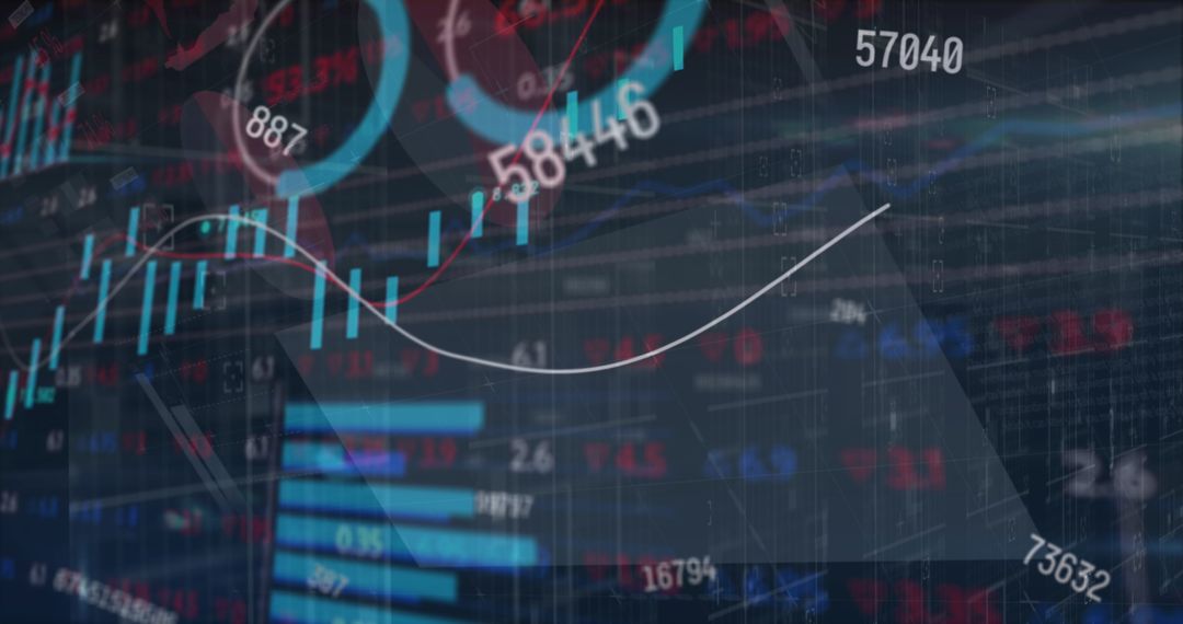 Financial Data Visualization with Statistics and Graphs