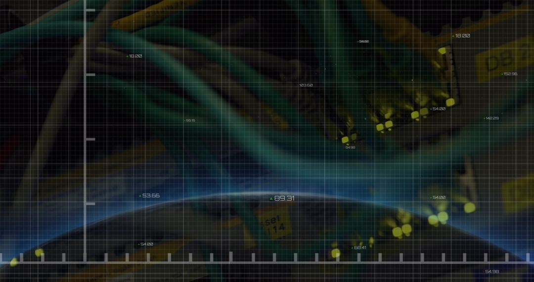 Digital Data Processing Over Network Server Room