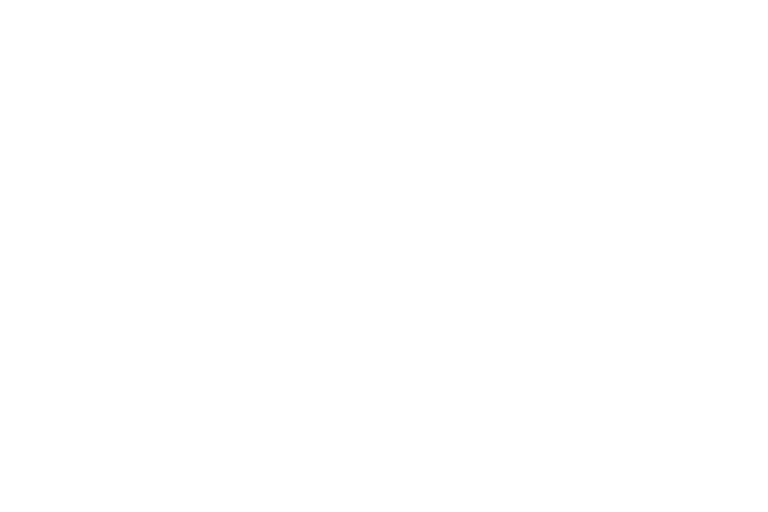 Minimalist White Clock Face on Transparent Background