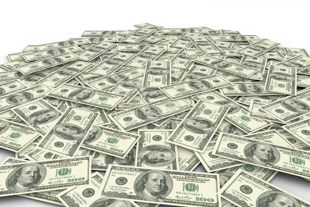 Transparent Pile of 100 American Dollar Banknotes on Transparent Background - Download Free Stock Images Pikwizard.com