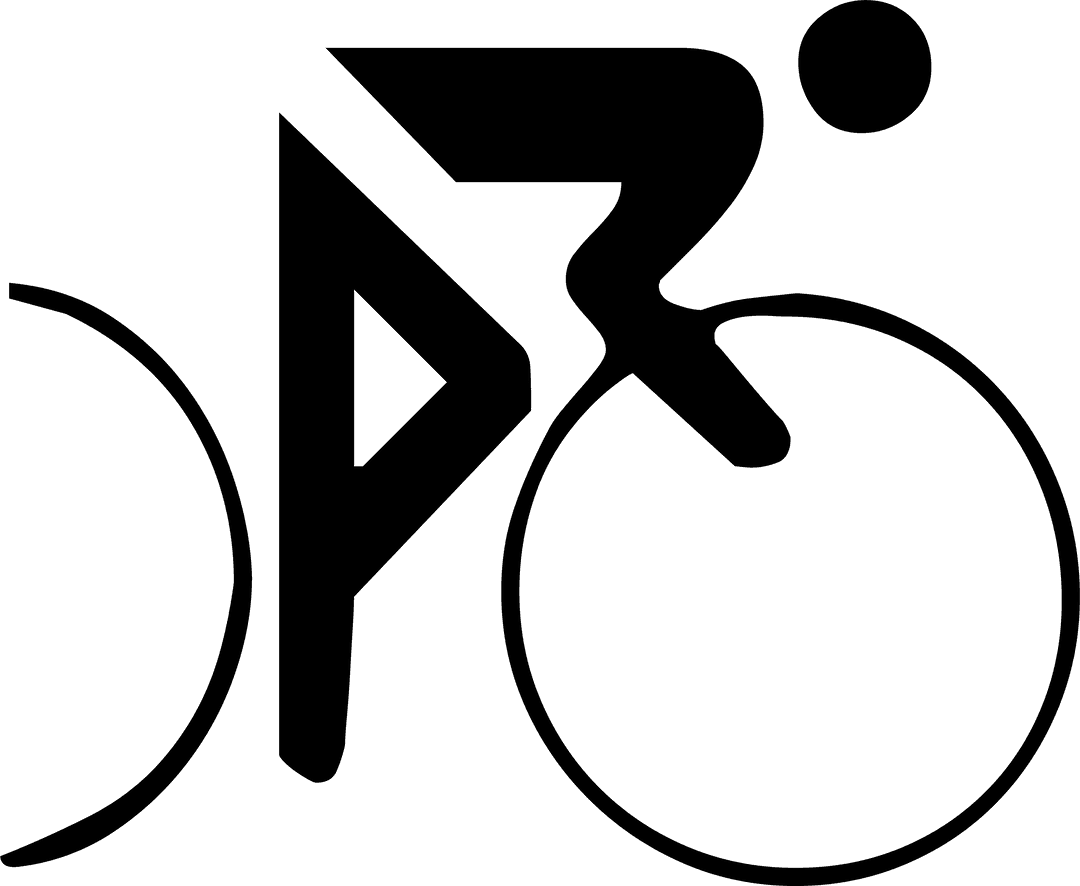 Transparent Cyclist Riding Bicycle