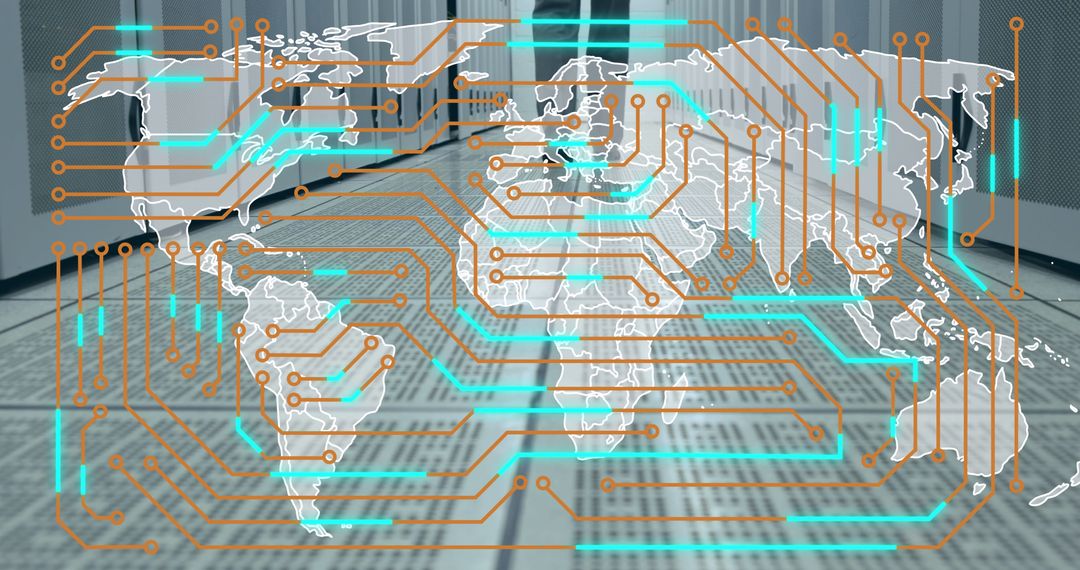 Global Network Technology Overlay with Digital Interface