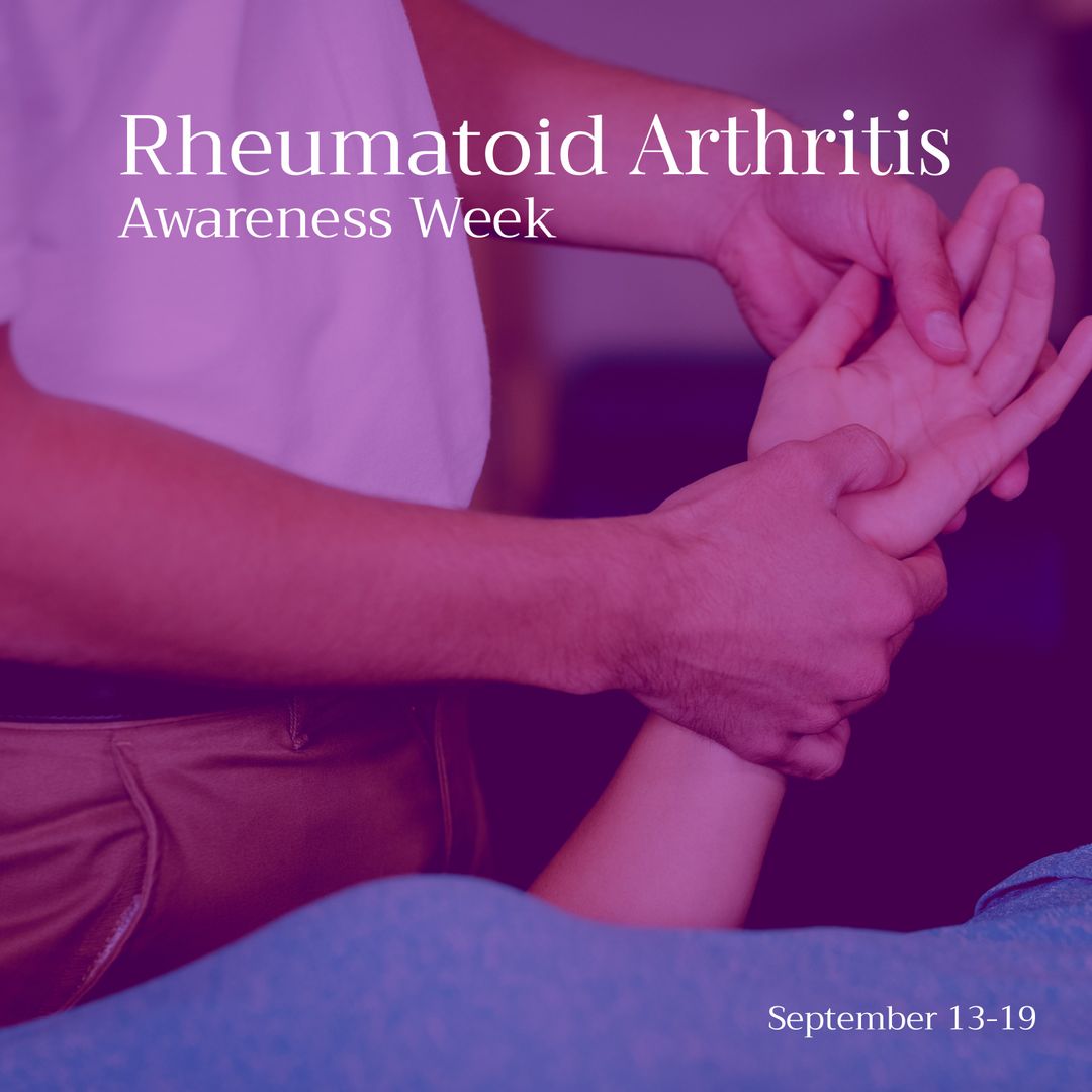 Physiotherapist Examines Joint for Rheumatoid Arthritis Awareness