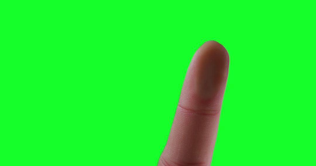 Close-Up of Finger Pointing on Green Screen Background - Free Images, Stock Photos and Pictures on Pikwizard.com