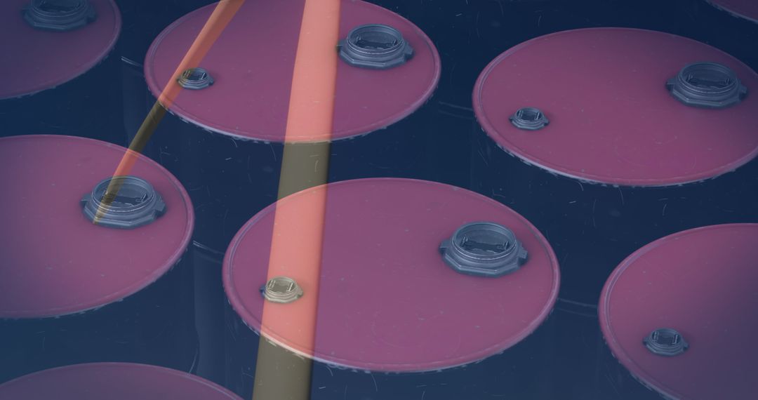 Industrial Energy Concept: Battery Design Over Wind Turbine