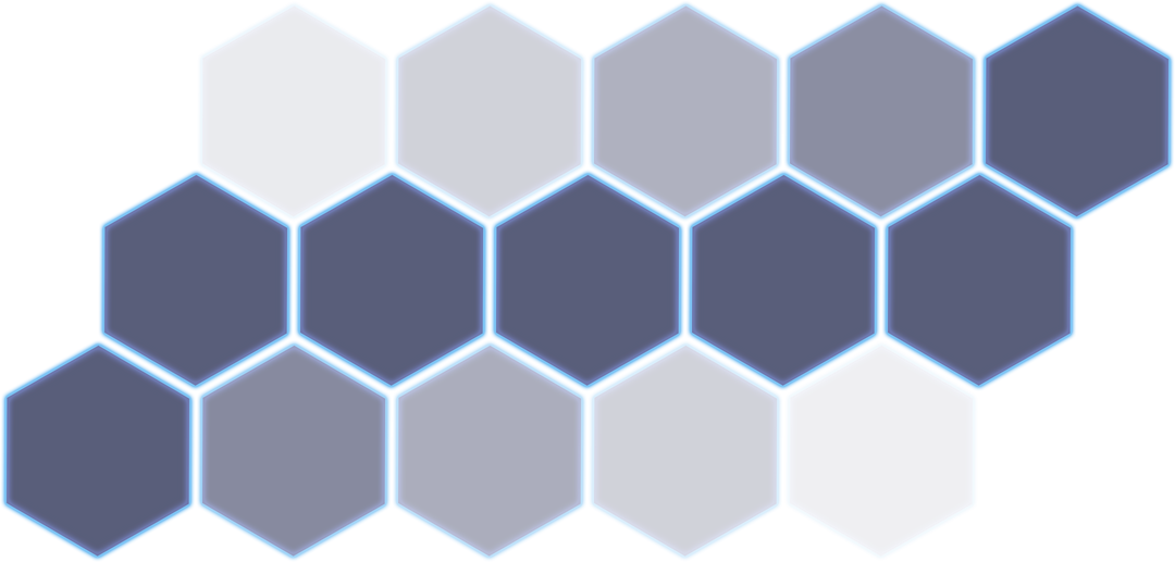 Transparent Blue Hexagon Grid with Glowing Outline Design Concept - Download Free Stock Images Pikwizard.com