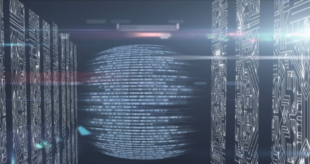 Digital Circuit Board and Data Sphere in Virtual Network