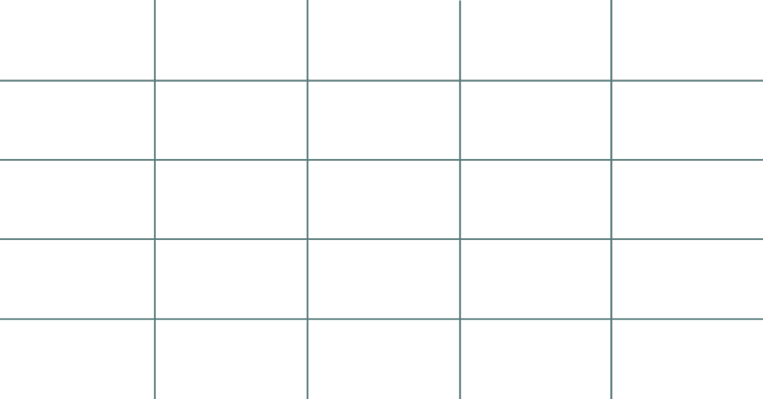 Sleek Digital Grid Table with Transparent Background