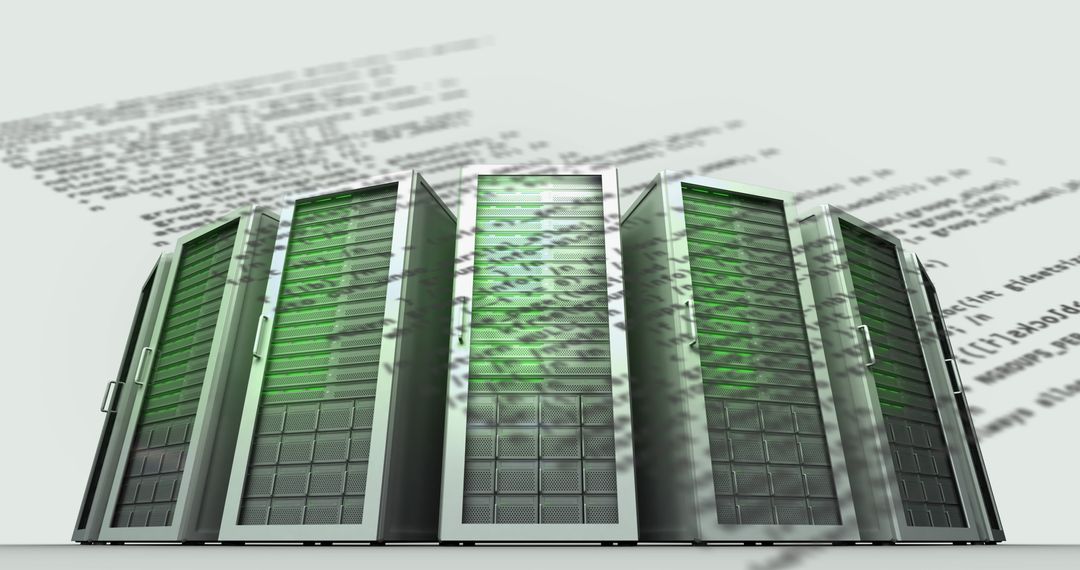 Data Flowing Over Modern Computer Servers