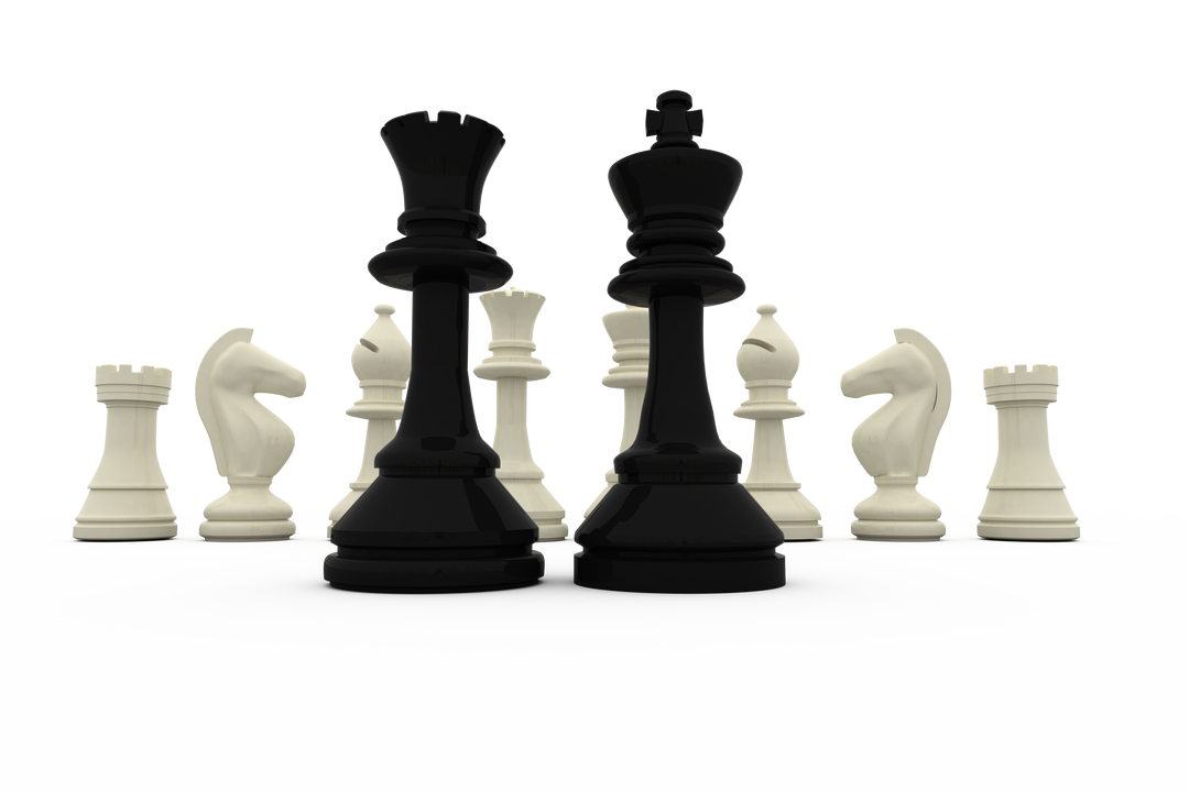 Transparent Chess Pieces Game Strategy Display - Download Free Stock Images Pikwizard.com