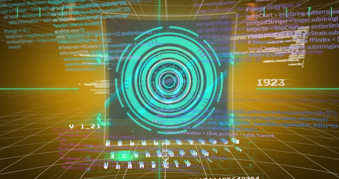 Futuristic Digital Data Interface and Scanning Technology