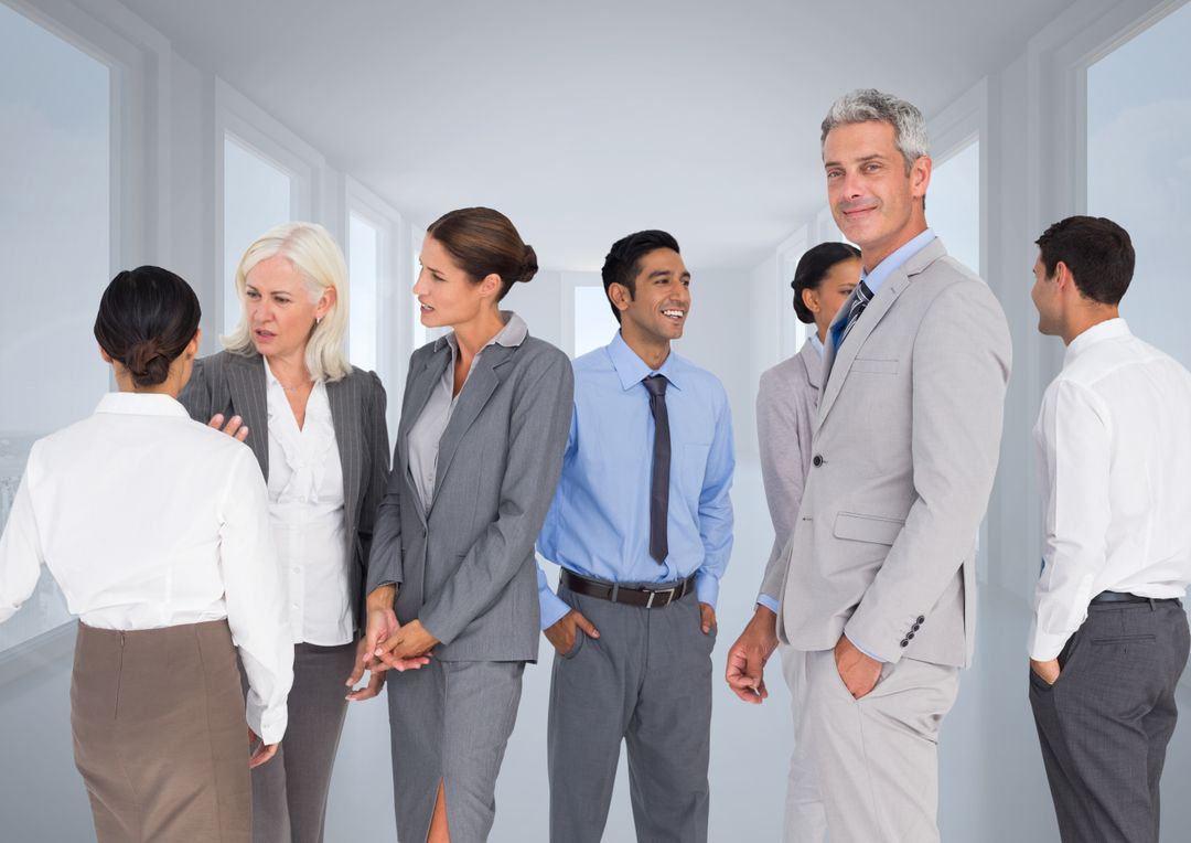 Diverse Business Team Collaborating in the Office