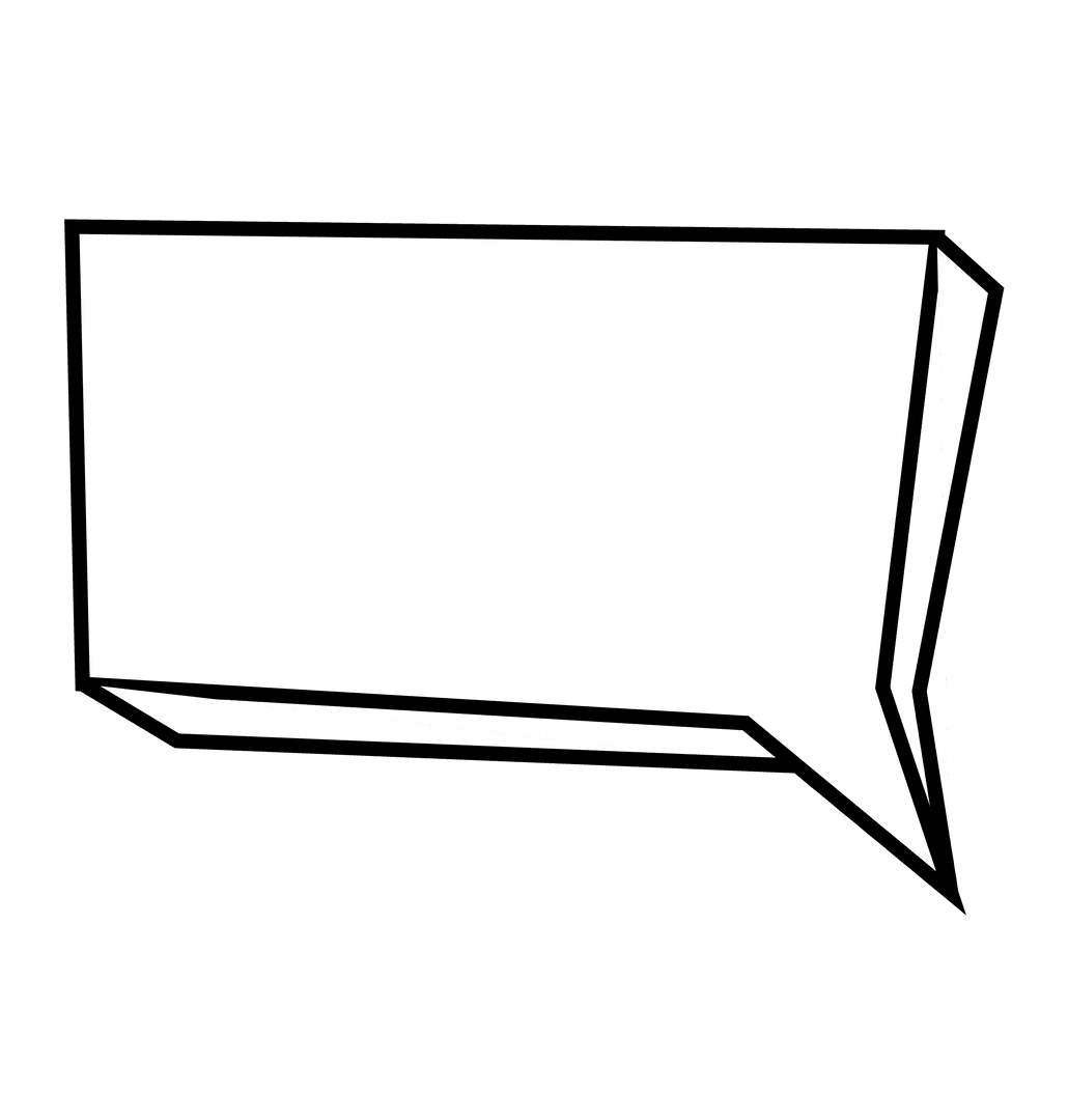 Vector Speech Banner with Copy Space on Transparent Background - Download Free Stock Images Pikwizard.com