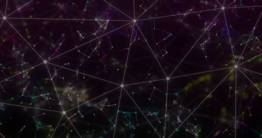 Digital Network Connectivity Illustrates Global Data Flow