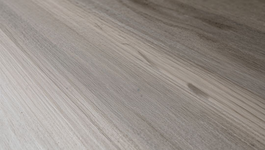 Light Gray-Beige Wood Grain Tabletop Texture with Knots and Subtle Blue Mark