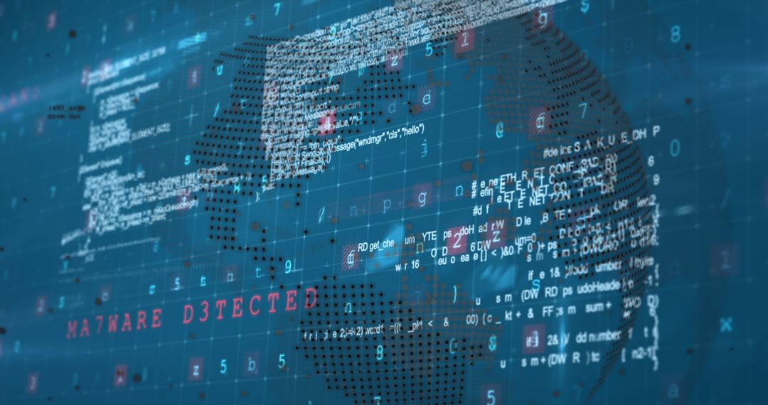 Digital Interface with Malware Warning