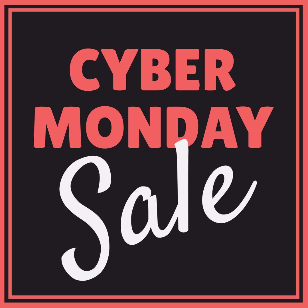 Bold Cyber Monday Sale Banner for Digital Promotions