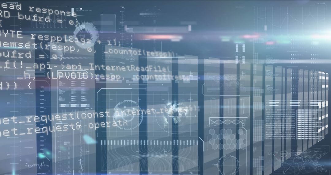 High-Tech Digital Network and Data Processing Concept - Free Images, Stock Photos and Pictures on Pikwizard.com